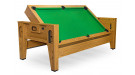 Cтол-трансформер «Twister» 3 в 1 (бильярд, аэрохоккей, настольный теннис, 217 х 107,5 х 81 см, дуб) Cтол-трансформер «Twister» 3 в 1 (бильярд, аэрохоккей, настольный теннис, 217 х 107,5 х 81 см, дуб)